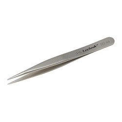 Aven Tweezers,SS,Straight,4 23/32"L 18032USA