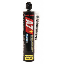 Red Head Anchoring Adhesive,Acrylic,9.5 oz. A7P-10