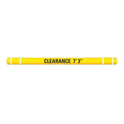 Manufacturer Varies Clearance Bar,5" O.D.,96" L,Yellow HTGRD4596YW