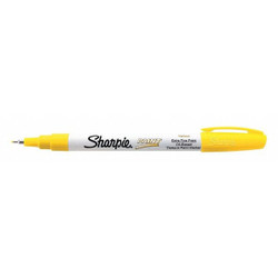 Sharpie Paint Marker,Extra Fine Point,Yllw,PK12 35530