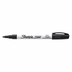 Sharpie Paint Marker,Fine Point,Black,PK12 35534
