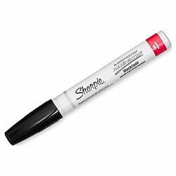Sharpie Paint Marker,Medium Point,Black,PK12 35549