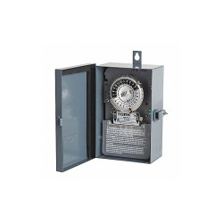 Tork Electromechanical Timer Switch,24 hr. 1109A-O