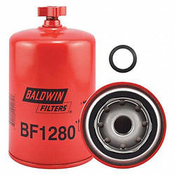 Baldwin Filters Fuel Filter,6-1/4 x 3-11/16 x 6-1/4 In BF1280