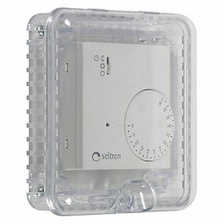 Safety Technology International Small Thermostat Protector,Clear,Flush STI-9102