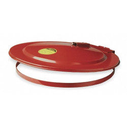 Manufacturer Varies Drum Cover,Red,Steel,55 gal 26750