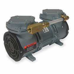 Gast Compressor/Vacuum Pump, 1/8 hp, 115V AC MAA-P251-MB