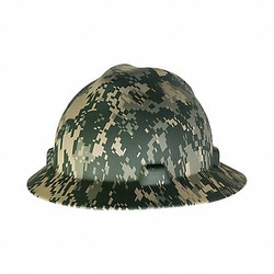 Msa Safety Hard Hat,Type 1, Class E,Camouflage 10103908