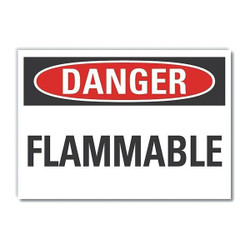 Lyle Flammabl Mtrl Danger Lbl,3.5x5in,Polyest LCU4-0322-ND_5X3.5