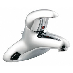 Moen Commercial Low Arc,Chrome,Moen,M-Dura,Brass,2.2gpm 8414