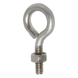 Bird Barrier Eye Bolt with Nut,1 in W,2 in H,PK10 nb-eb20