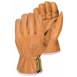 Superior Glove Leather Gloves,Goatskin,L,PK12 378GOB-L