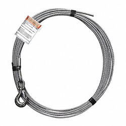 Oz Lifting Products Cable Assembly,Galvanized,1/4" x 45 ft. OZGAL.25-45