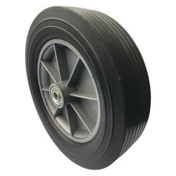 Marastar Solid Rubber Wheel,12",600 lb. 40N438