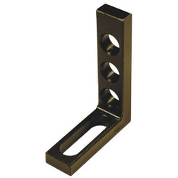 Buildpro Right Angle Bracket, 2.6 in Slot,3 Holes T50305