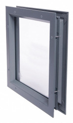 Lite Kit with Glass,Steel,24" Opening H