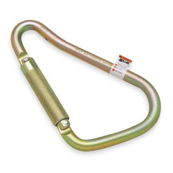 Honeywell Miller Carabiner,Pear,Gold 18D-1/