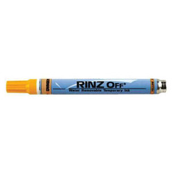 Dykem Paint Marker, Removable, Yellow 91757