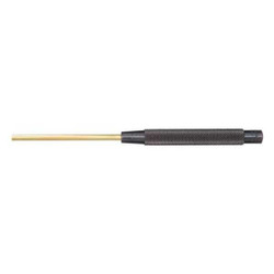 Starrett Brass Drive Pin Punch,3/16 In Tip,8 In L B248B