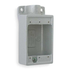 Hubbell Killark Weatherproof Box,Malleable Iron,18 cu.in FS-1M