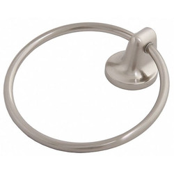 Taymor Towel Ring,Zinc,Satin Nickel,5 7/8 in w 04-SN7904