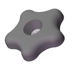 Innovative Components Hand Knob,Through Hole,3/8"-16 GN6C----5S4--21