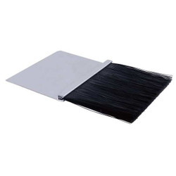 American Garage Door Supply Brush Seal,Polyprop,3 in L,10 ft W,Black BPS33-10