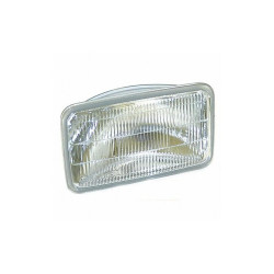 Grote Sealed Beam Headlight,Rectangle,Halogen H9415