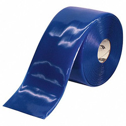 Mighty Line Floor Tape,Blue,6 inx100 ft,Roll 6RB