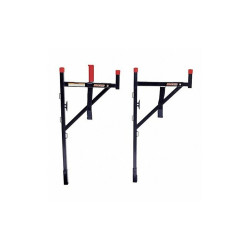 Weather Guard Truck Ladder Rack,Steel,23 x3x57,Blk/Red 1450