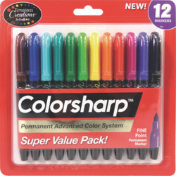 Cra-Z-Art® MARKER,COLORSHP,12CT,AST 4461024