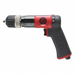Chicago Pneumatic Drill,Air-Powered,Pistol Grip,3/8 in CP9792C