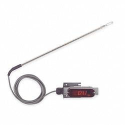 Dwyer Instruments AirVelocity XMTR,1.5secRe-Time,0.31inDia 641RM-12-LED