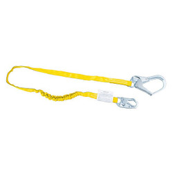 Honeywell Miller Shock-Absorbing Lanyard,Yellow 219WRS-Z7/6FTYL