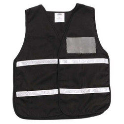 Condor Safety Vest,Black,Legend Insert,Univsl 8RT55