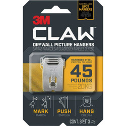 Claw 3ct 45lb Claw Hanger 3PH45M-3ES