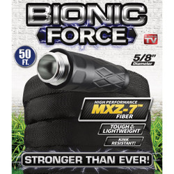 Bionic Flex Max 5/8 In. Dia. X 50 Ft. L. Garden Hose with Brass Fittings 2734