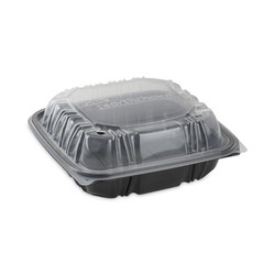 Pactiv Evergreen CONTAINER,HINGED-LID,BK DC858100B000