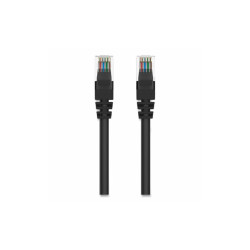 Belkin® CAT6 UTP Computer Patch Cable, 10 ft, Black A3L980-10-BLK-S