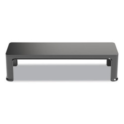 TRU RED™ Plastic Desk Shelf, 26 X 7.2 X 6.6, Black TR58203