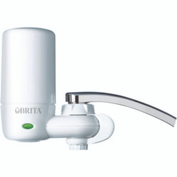 Brita® On Tap Faucet Water Filter System, White, 4/carton CLO42201CT