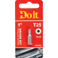 Do it T25 TORX 1 In. Insert Screwdriver Bit 307591DB