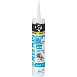 ALEX PLUS White Alex Plus Caulk 18152 Pack of 12