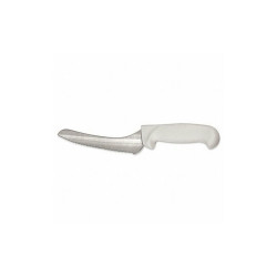 Crestware Bread Knife,9 in Blade,White Handle KN20