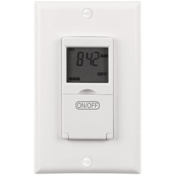 Prime 125V In-Wall Astronomic 7-Day Timer TNDIWA7D2W