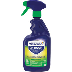 Microban 22 Oz. Fresh Scent Disinfectant Bathroom Cleaner 3700048622
