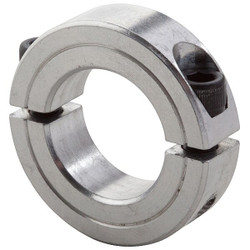 Climax Metal Products Shaft Collar,Clamp,2Pc,1-7/8 In,Aluminum 2C-187-A