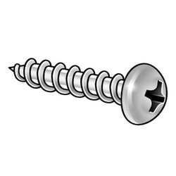 Manufacturer Varies ShtMtlScrw,Scrw Sz #10,18-8SS,1"L,PK100 U51662.019.0100