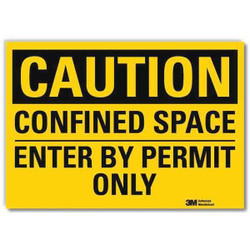 Lyle Caution Sign,7inx10in,Reflctv Sheeting U4-1140-RD_10X7