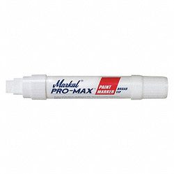 Markal Paint Marker, Permanent, White 90900